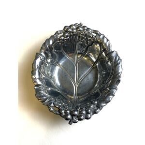 Vintage Arthur Court Grape Leaf Bowl Circa 1999